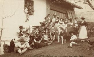 Thaur; Original Tiroler Konzert und Schuhplattlertänzer-Gesellschaft Lex Höpperger / Tyroler folklore group, photo