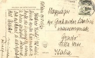 Velden am Wörthersee; Badeanstalt von Schloss Velden / spa