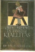 1910 Papiros iskolaszer és tanszer kiállítás Budapesten, reklám / Hungarian school supplies and equipments exhibition advertisement So. Stpl (EK)