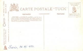 Paris, Opera, Le foyer de la danse; Raphael Tuck Oilette, une soirée a l'opera Serie No. 136 P