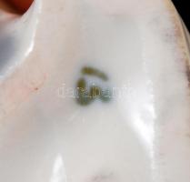 Orosz porcelán bohóc kiskutyával, hibátlan, jelzett, m: 10 cm