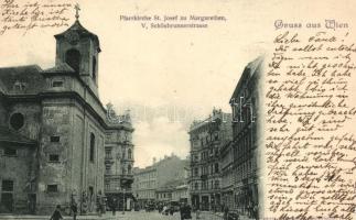 Vienna, Wien V. Schönbrunnerstrasse; Pfarrkirche St. Josef zu Margarethen / St Joseph church