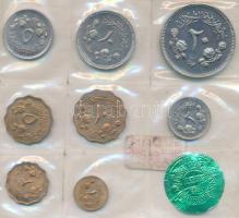 Szudán 1967. 1m - 20G (8xklf) forgalmi szett fóliatokban T:PP
Sudan 1967. 1 Milim - 20 Ghirsh (8xdif...