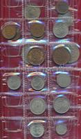 Angola 20db vegyes fémpénz albumba rendezve T:vegyes Angola 20pcs of mixed coins in album C:mixed