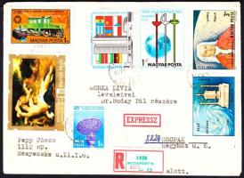 1975 Gorka Lívia (1925-2011) Munkácsy-díjas magyar keramikus üdvözlő sorai és aláírása levélpapíron,...