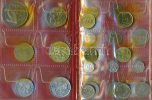 Seychelle-szigetek / Comore-szigetek 30db vegyes fémpénz albumba rendezve T:vegyes
Seychelles / Como...