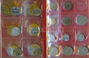 Seychelle-szigetek / Comore-szigetek 30db vegyes fémpénz albumba rendezve T:vegyes
Seychelles / Como...