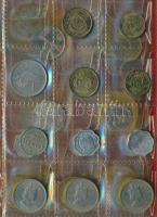 Seychelle-szigetek / Comore-szigetek 30db vegyes fémpénz albumba rendezve T:vegyes
Seychelles / Como...