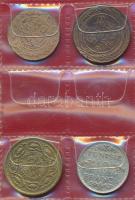 Tunisz 26db vegyes fémpénz albumba rendezve T:vegyes
Tunis 26pcs of mixed coins in collectors album ...