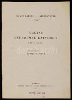 Magyar Gyufacímke katalógus. I. rész: 1945-1951. Összeáll.: Harmath Judit. Dorog, 1959, József Attila Bányász Művelődésház (Ki mit gyűjt? kiskönyvtár 2.). Papírkötésben, jó állapotban.