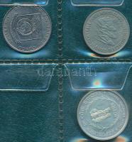 Kongó/Csád/Gabon/Elefántcsontpart 18db vegyes fémpénz albumba rendezve T:vegyes
Congo/Chad/Gabon/Ivo...