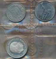 Kongó/Csád/Gabon/Elefántcsontpart 18db vegyes fémpénz albumba rendezve T:vegyes
Congo/Chad/Gabon/Ivo...