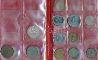 Szomália/Francia Afar és Issza 18db vegyes fémpénz albumba rendezve T:vegyes
Somalia/French Affar ...