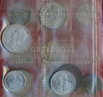 Szomália/Francia Afar és Issza 18db vegyes fémpénz albumba rendezve T:vegyes
Somalia/French Affar ...