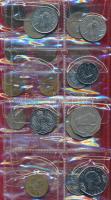 Tanzánia 25db vegyes fémpénz albumba rendezve T:vegyes
Tanzania 25pcs of mixed coins in collectors a...