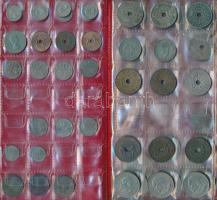 Kenya/Dél-Rodézia/Rodézia 53db vegyes fémpénz albumba rendezve T:vegyes
Kenya/Southern Rhodesia/Rhod...