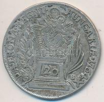 1764KB 20Kr Ag "Mária Terézia" Körmöcbánya (6,4g) T:2-,3 Hungary 1764KB 20 Kreuzer Ag "Maria Theresia" Kremnitz (6,4g) C:VF,F Huszár 1699.; Unger III.: 1240.a