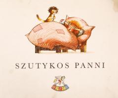 2 db mesekönyv: Hófehérke (kihajtható) és Szutykos Panni, jó állapotban