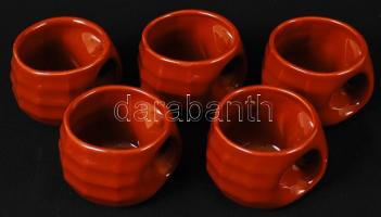 Vegyes bolha tétel, benne: üvegtálkák (3db), pálinkás poharak (9db), boros poharak (3db), kerámia po...