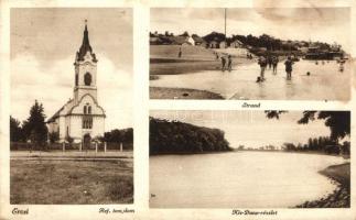 Ercsi, Református templom, Strand, Kis-Duna (EB)