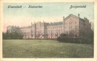 Kismarton, Eisenstadt; Császári és királyi katonai főreáliskola / military school (EK)