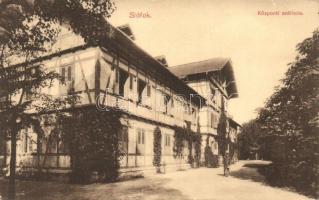 Siófok, Központi szálloda, kiadja Ellinger (Rb)