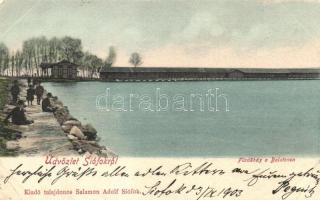 Siófok, Fürdőház a Balatonon, kiadja Salamon Adolf (EK)