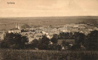 Ipolyság, szőlődomb, Polgár J. kiadása / vineyard (EB)