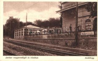 Budapest XII. Svábhegy, Tornyos Antal Dréher nagyvendéglő és kávéház (EK)