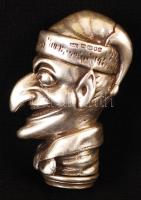 Ördögfejes  ezüst (Ag.) gyufatartó, jelzett, jó állapotban, mesterjeggyel: David Bowles (DAB), m:7 c...