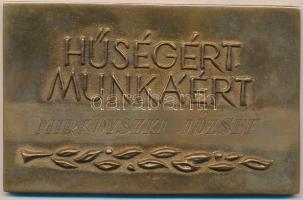 Kiss Kovács Gyula (1922-1984) 1975. "Heves megyei Tanácsi Építőipari Vállalat - Eger" / &q...