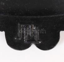 cca 1920 Jelzett, art deco hamutál / Art deco ashtray 13x9 cm