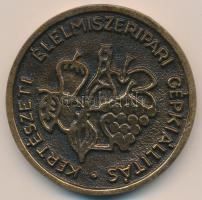 1983. "Hirös Napok Kecskemét / Kertészeti Élelmiszeripari Gépkiállítás" öntött Br érem (67...