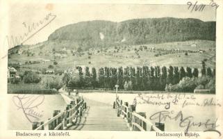 Badacsony a kikötőről, Mérei Ignác kiadása