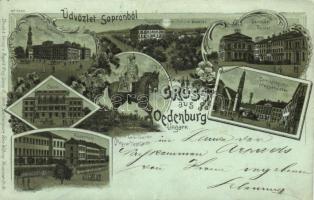 1899 Sopron, Oedenburg; Magyar Test-Gardo / Leibgarde, litho (Rb)