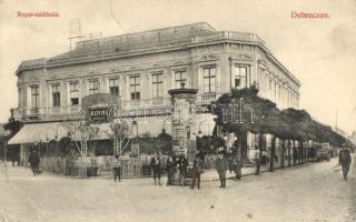 Debrecen, Royal szálloda, Thaisz Arthur kiadása (EK)