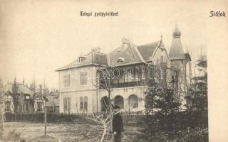 Siófok, Telepi gyógyintézet (kis szakadás / small tear)