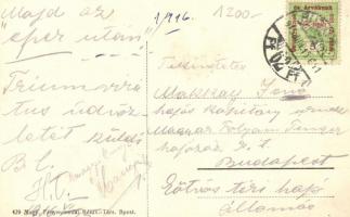 Budapest I. Tabán; Avar László vendéglőjének kerthelyisége, Hadnagy utca 3