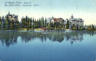 Tátra, Csorba tó / lake, Divald & Monostory, No. 317. (EK)