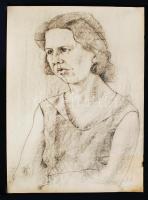 Nagyméretű vegyes szén és ceruzarajzok, néhány jelzett, különféle minőségben