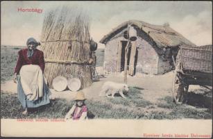 Hortobágy, számadó kondás otthona, Eperjesy István kiadása