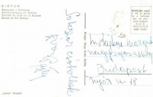 Siófok, Felszálló hidroplán