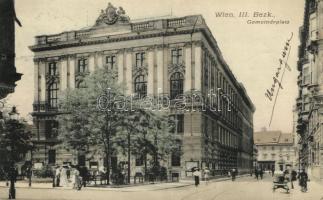 Vienna, Wien III. Gemeindeplatz, verlag Alfred Jager / square (EK)