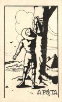 'A Pósta' a K.E.G. cserkészcsapatok III-ik kiadása / Hungarian scout s: Velősy B.