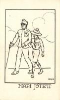 'Napi jótett' a K.E.G. cserkészcsapatok III-ik kiadása / Hungarian scout s: Velősy B.