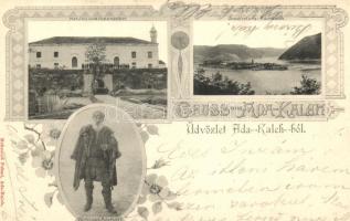 1899 Ada Kaleh, Bego Mustafa; Art Nouveau, kiadja Mehemed Fehmi