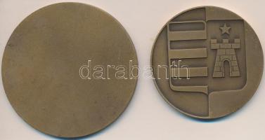 Iván István (1905-1968) DN "Kőszeg - Jurisich Miklós" Br emlékérem (60mm) + DN "Tata&...