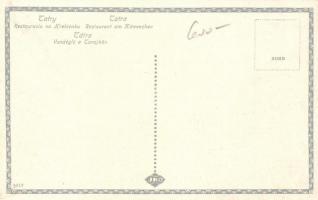 Tátra, Vendéglő a Tarajkán, Tarajkai kioszk / restauracia na Hrebienku / restaurant