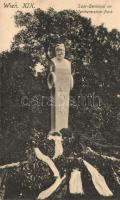 Vienna, Wien XIX. Wertheimstein-Park, Saar-Denkmal / park, statue, No. 1478.