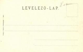 1903 Tátra, Barlangliget, Verlag von Sima A. No. 1270. / 'frosty' layout